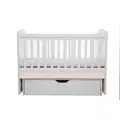 Masa de fotbal din lemn 60 x 120 x 78 cm Ecotoys XXL - Alb