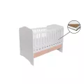 Leagan rotund tip cuib SW10 Ecotoys cu spatiu pentru picioare - Multicolor