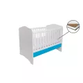 Leagan convertibil 3 în 1 Ecotoys SW-1421 - Rosu cu Galben