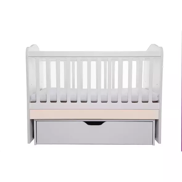 Masa de fotbal din lemn 60 x 120 x 78 cm Ecotoys XXL - Alb