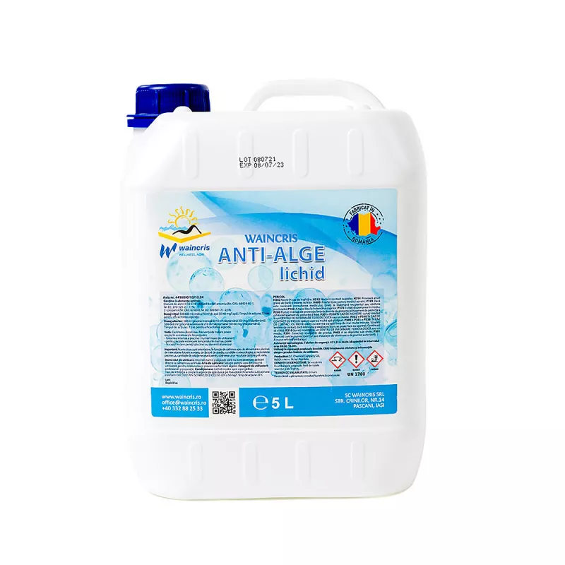 Anti-alge, algicid piscine 5 litri