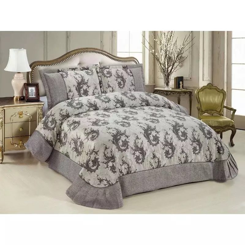 Set Cuvertura Pat satin – LJ225 Inovius imagine 2022 by aka-home.ro